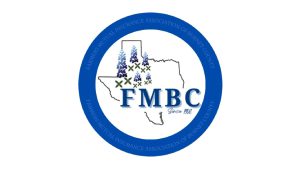 A blue circle with the letters fmbc in it.