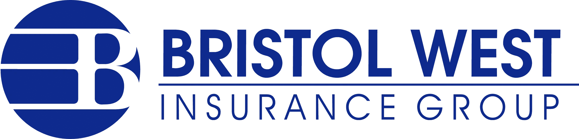 A green background with the words bristol insurance written in blue.